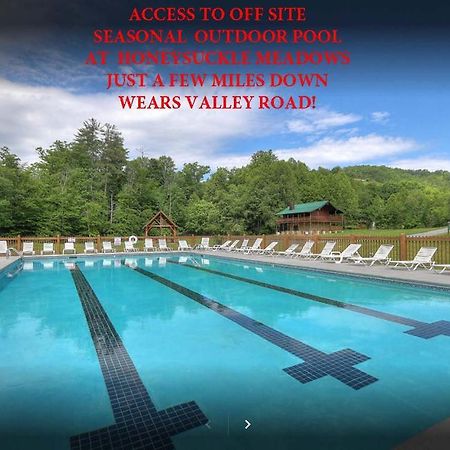 Over The Mountain - Smoky Mountain View Cabin Sevierville Exteriör bild