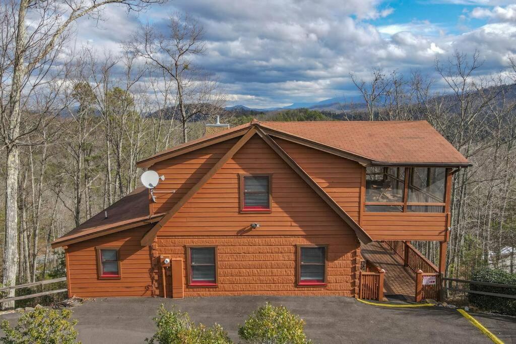 Over The Mountain - Smoky Mountain View Cabin Sevierville Exteriör bild