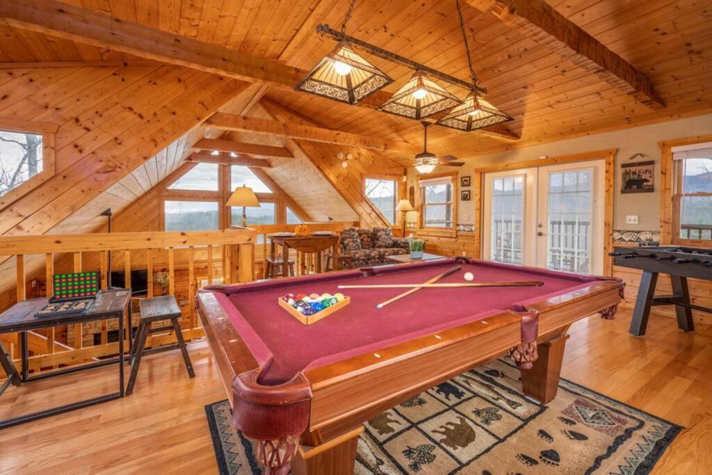 Over The Mountain - Smoky Mountain View Cabin Sevierville Exteriör bild
