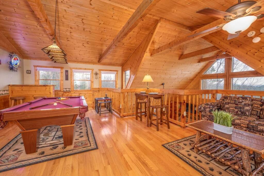 Over The Mountain - Smoky Mountain View Cabin Sevierville Exteriör bild