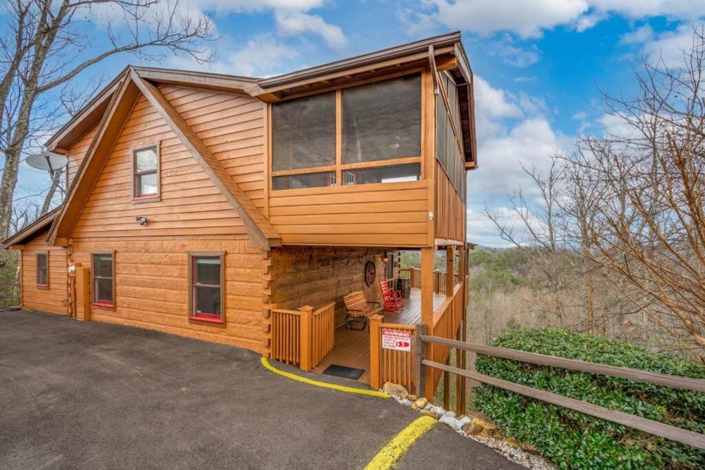 Over The Mountain - Smoky Mountain View Cabin Sevierville Exteriör bild