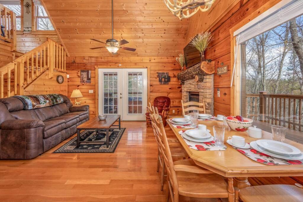 Over The Mountain - Smoky Mountain View Cabin Sevierville Exteriör bild