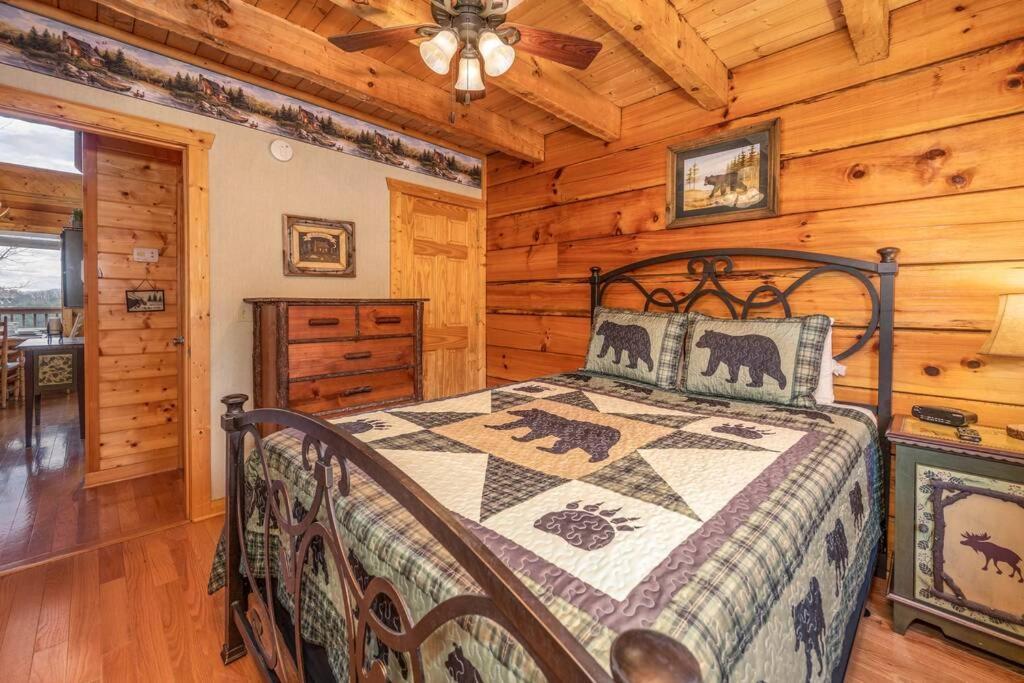 Over The Mountain - Smoky Mountain View Cabin Sevierville Exteriör bild