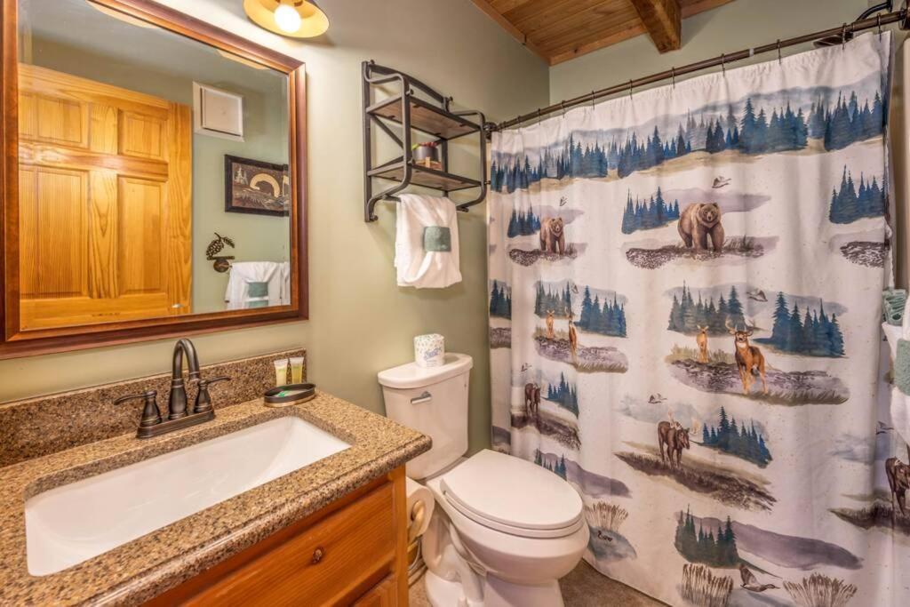 Over The Mountain - Smoky Mountain View Cabin Sevierville Exteriör bild