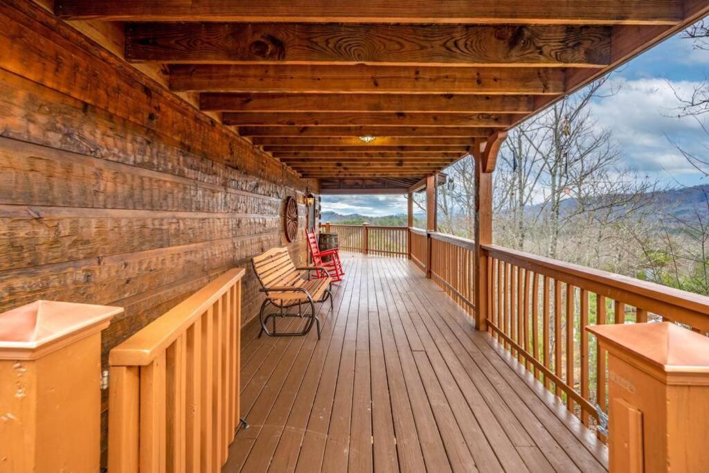Over The Mountain - Smoky Mountain View Cabin Sevierville Exteriör bild