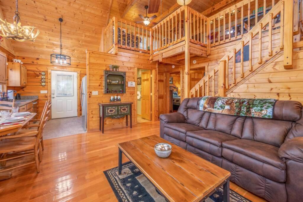 Over The Mountain - Smoky Mountain View Cabin Sevierville Exteriör bild